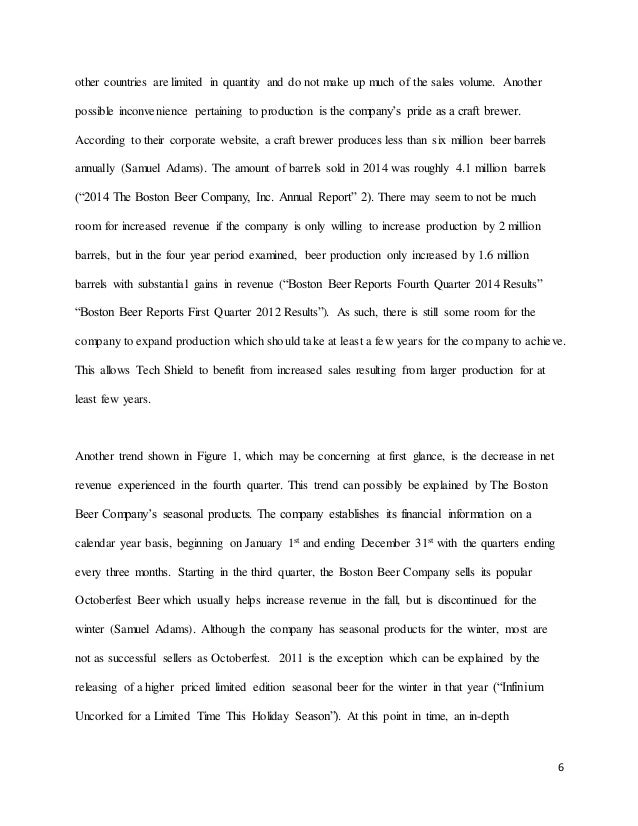 Make beer essay beer production research paper